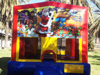 Santa's Workshop Bounce House